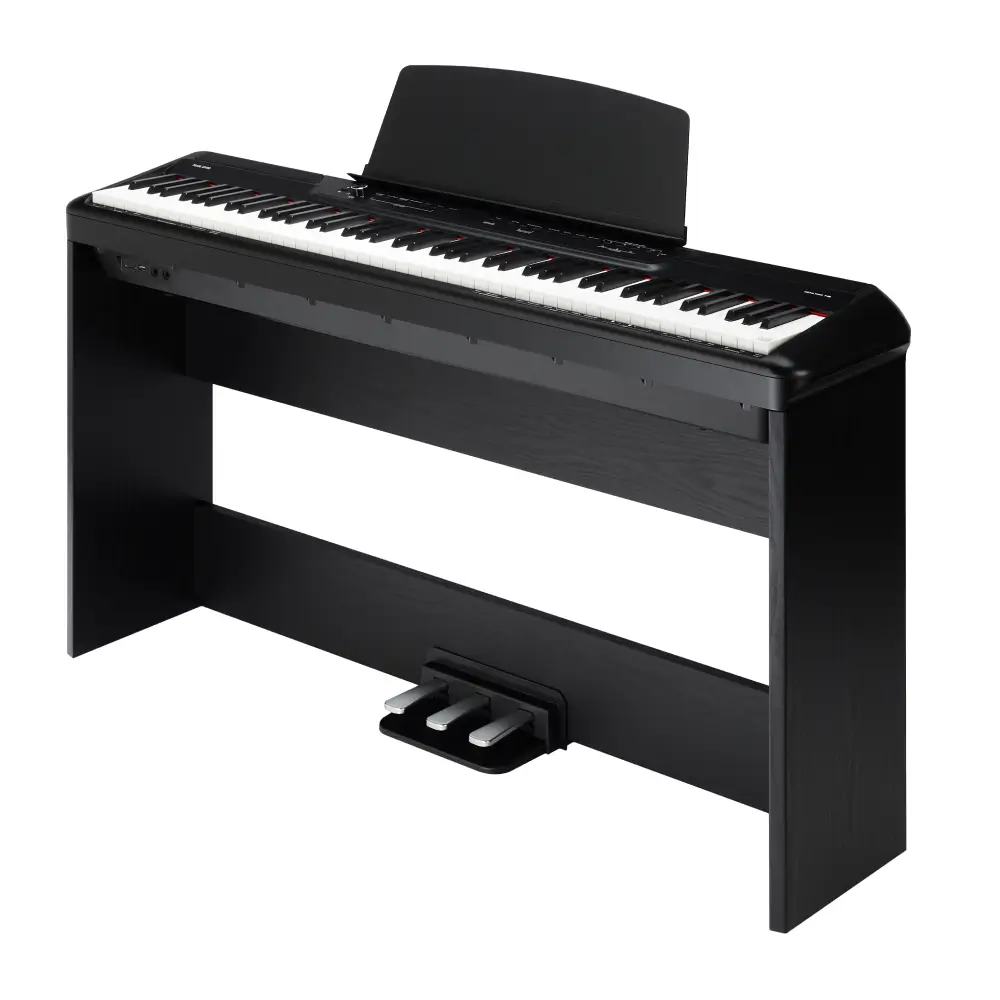 Цифровое пианино Pearl River P200 BK + W-стойка + 3 педали